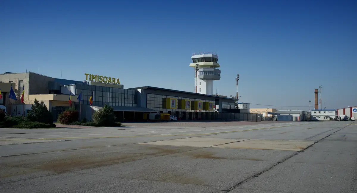 Aeroportul Timișoara se închide în noiembrie pentru reparații la pistă