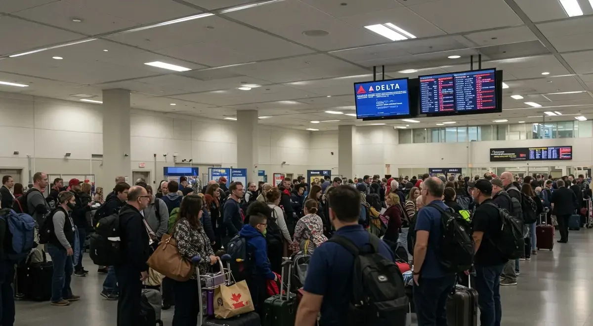 Delta introduce concierge holografic la LaGuardia în mijlocul haosului