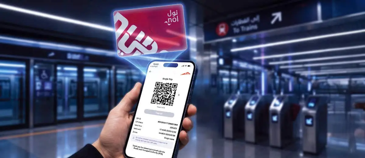 Adio, bilete de hârtie! Dubaiul trece la codurile QR pentru transportul public