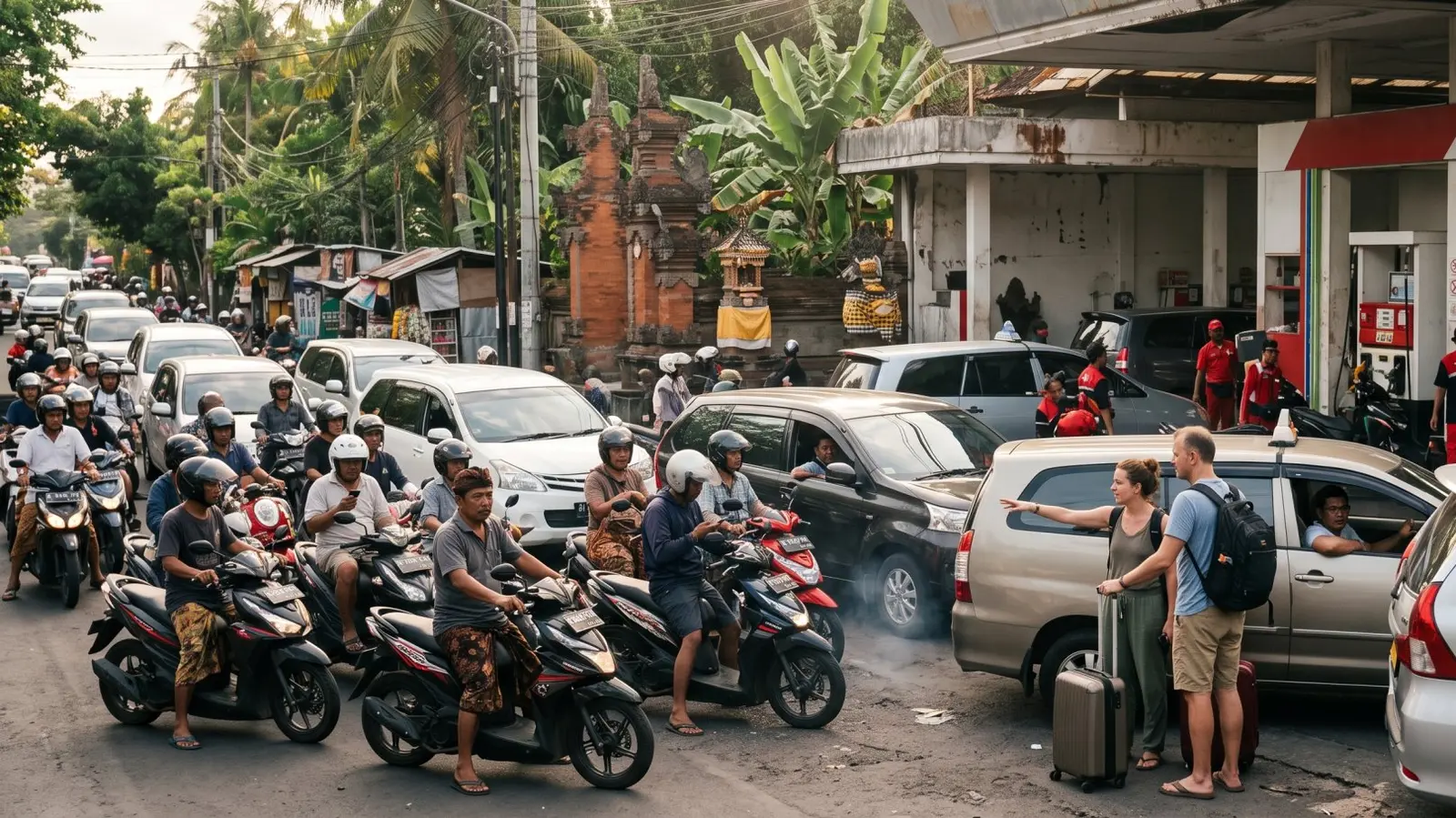 Criza de combustibil paraliază Bali și strică vacanțele turiștilor