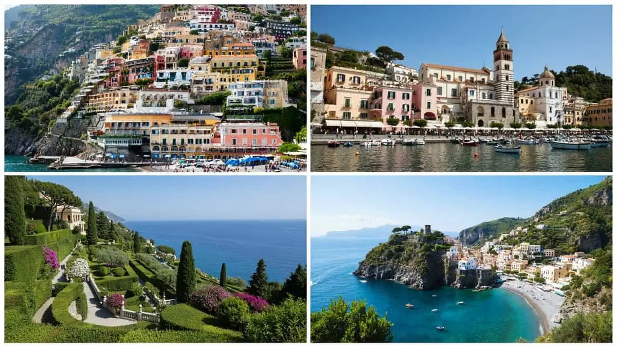 Coasta Amalfită a Italiei se confruntă cu o creștere a mulțimii de turiști, deoarece Positano, Ravello, Praiano și sate