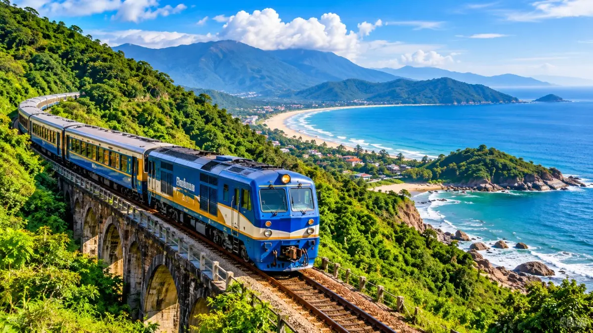 Cum a cucerit Da Nang turiștii lumii de pe șinele trenului