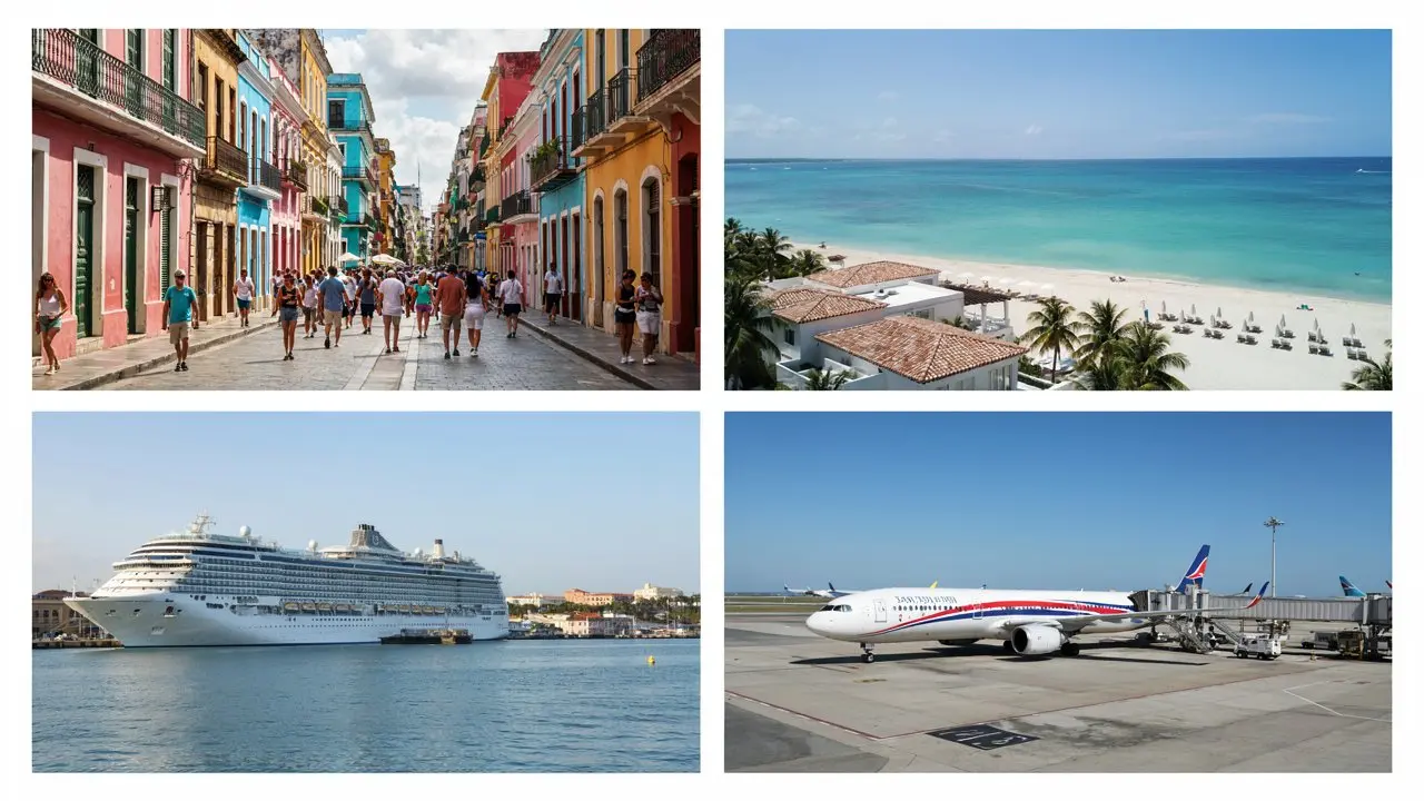 Ochi turistici din Puerto Rico istoric Mijlocul de cheltuieli de 9,5 miliarde de dolari în 2026 în timp ce zborurile