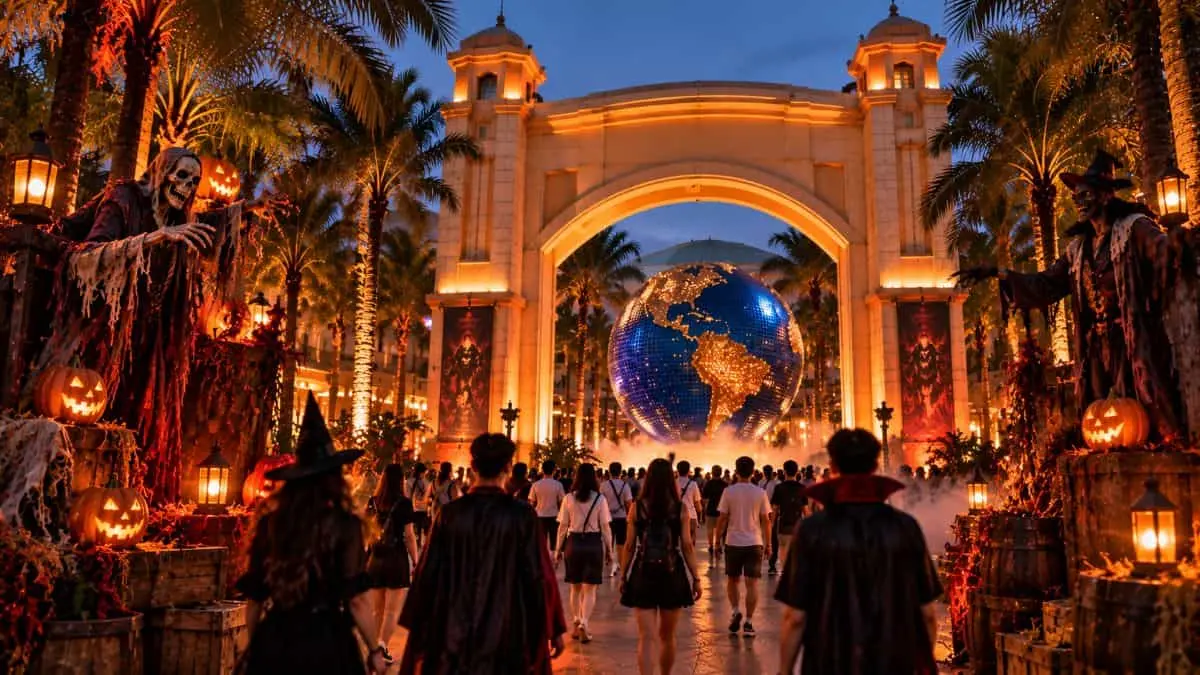 Sentosa strălucește în Halloween 2026: top 10 destinații din Singapore